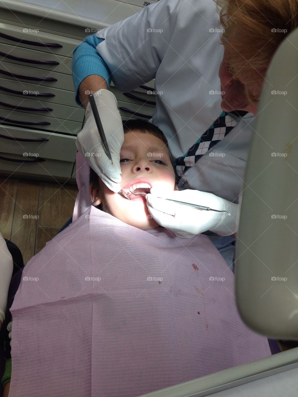 Visiting the dentist for the first time :)