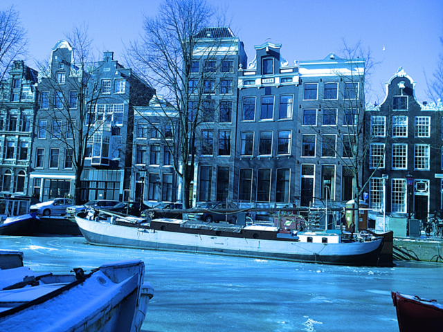 winter blue ice architecture by TurdOnTheRun
