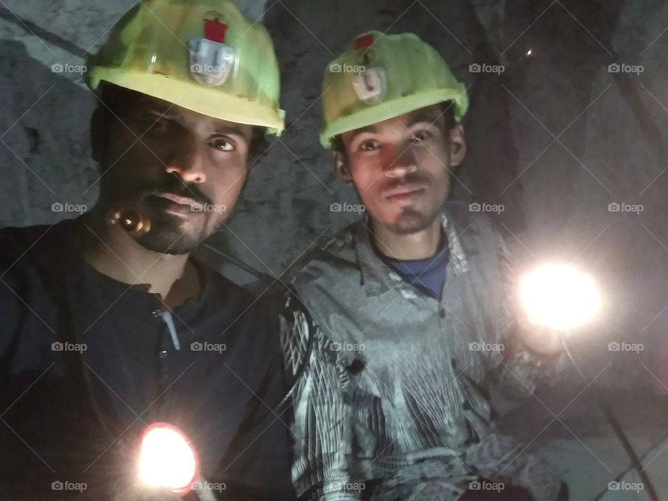 in underground coal mine
