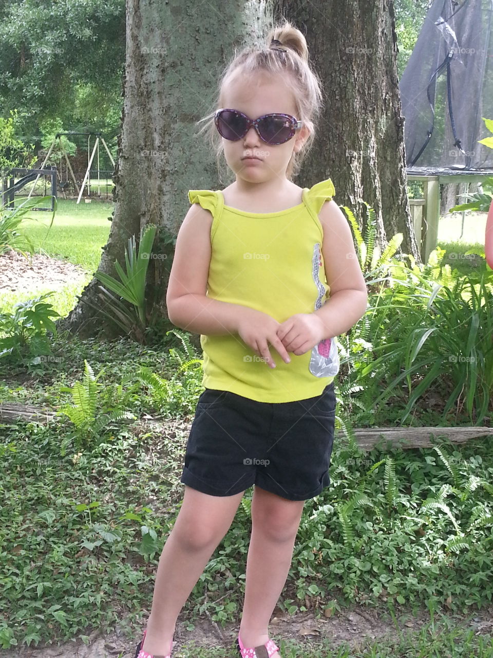 Prissy. My granddaughter was all ready for a fun day at the park!