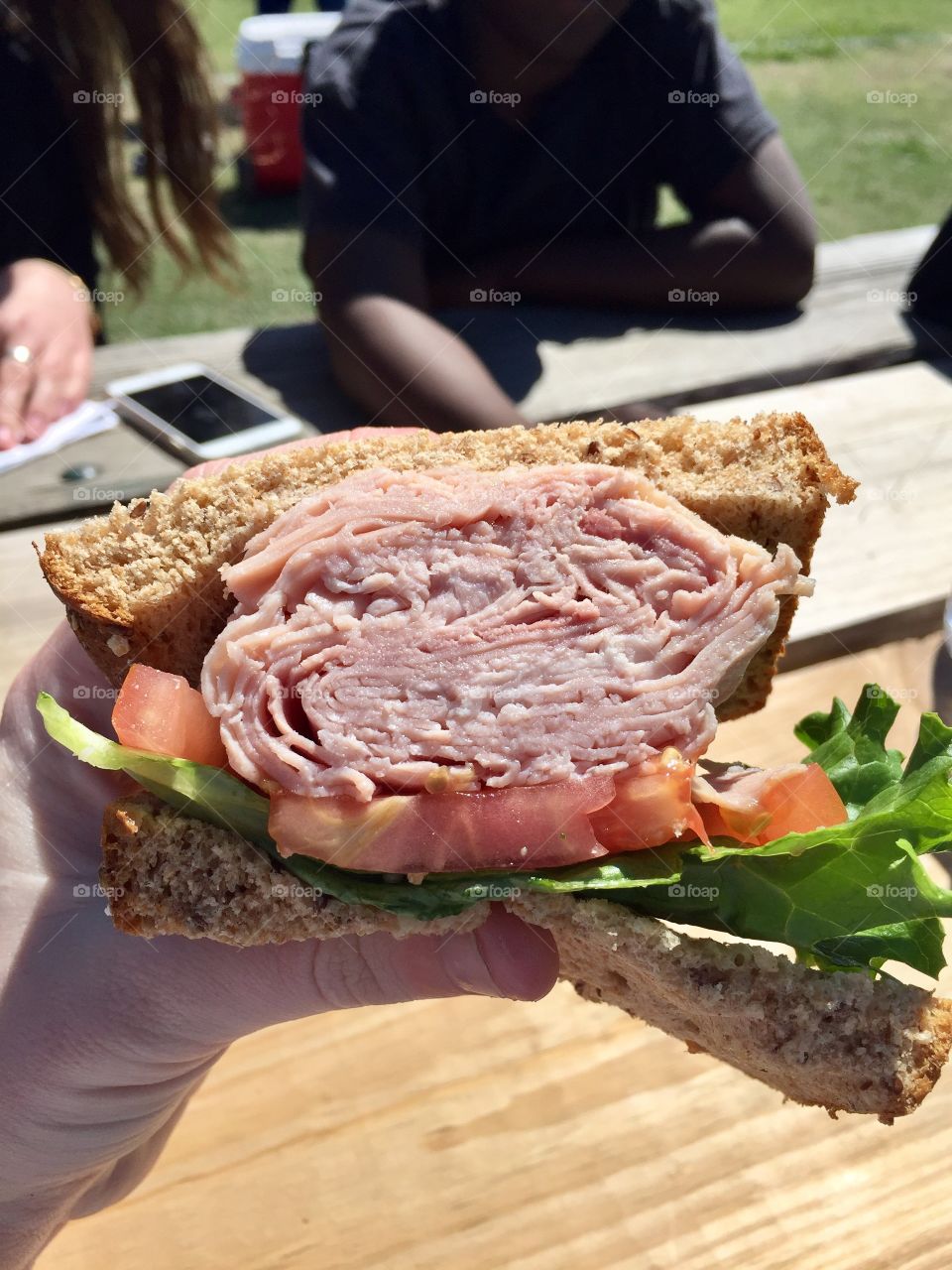 Picnic in the park 