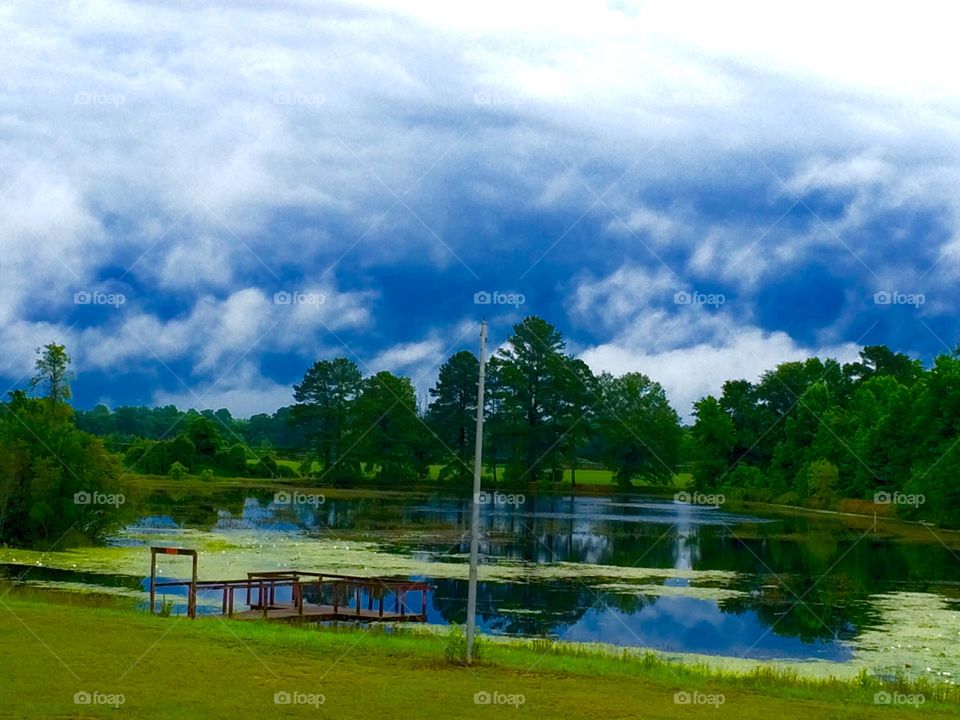 Storm clouds