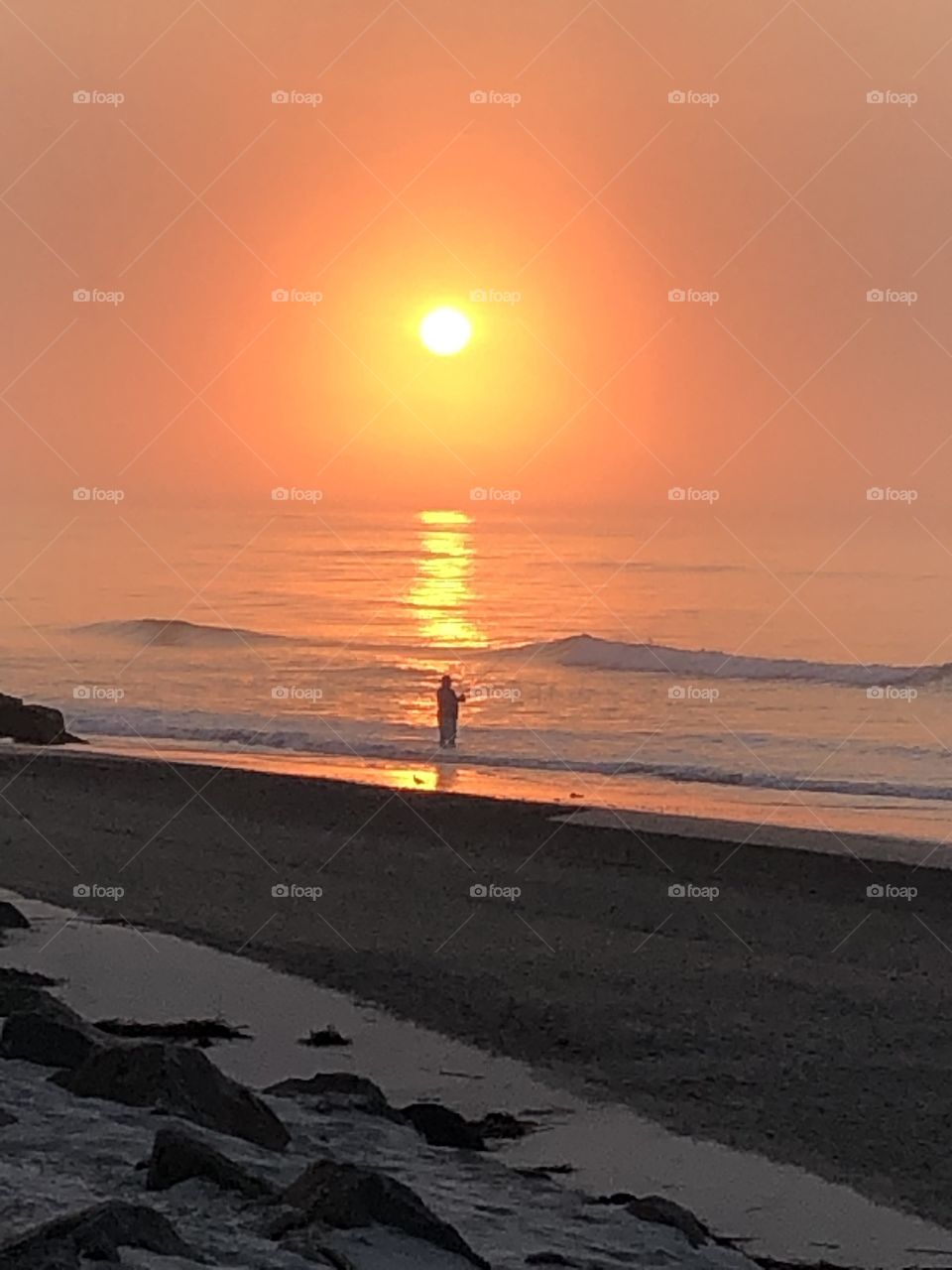 Sunrise at beach