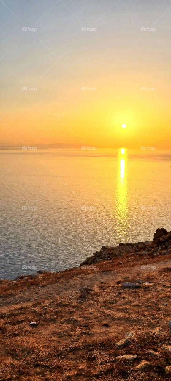 Sunset, Mykonos, Greece