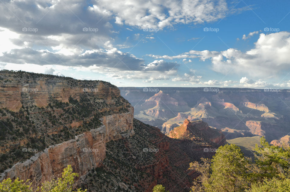 Clouds over the Grand Canyon 
