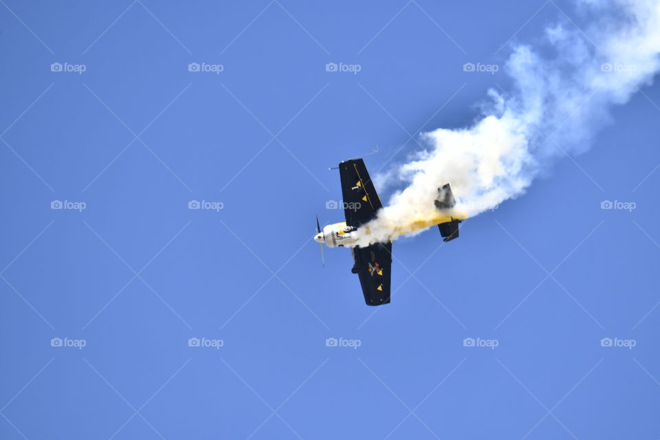 Exhibición aerea-Aerial display