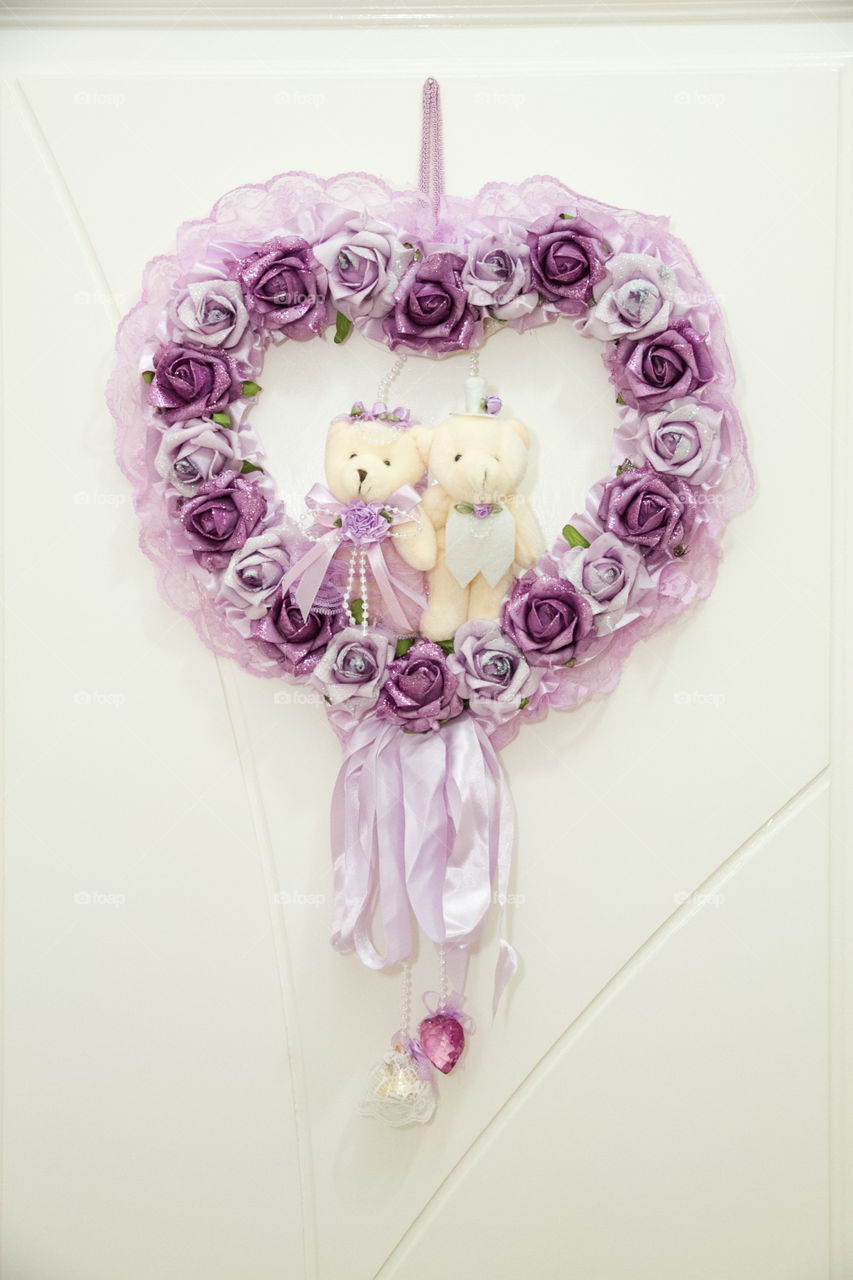 doll with flower love