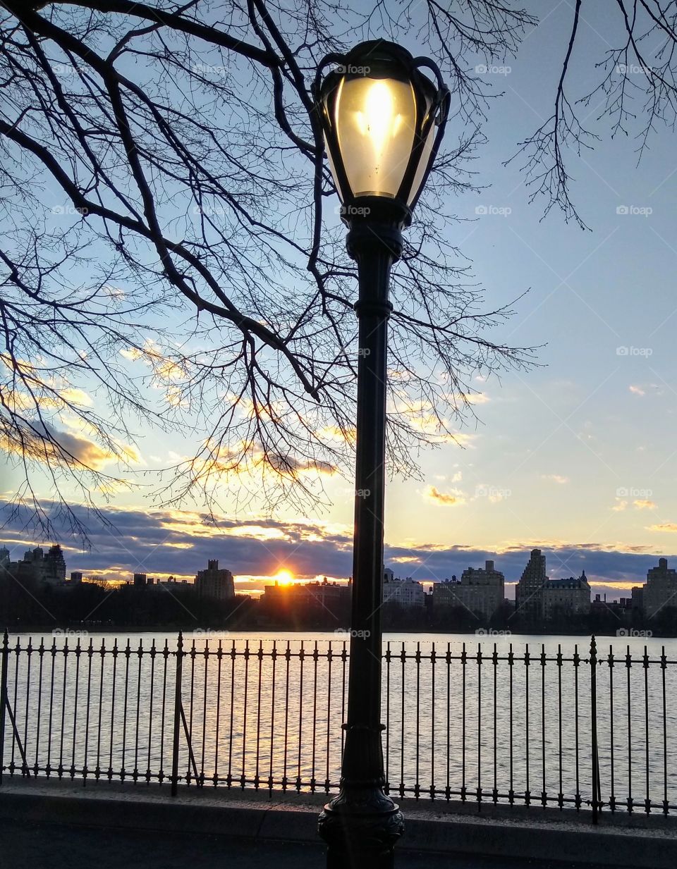 Sunset NYC Park