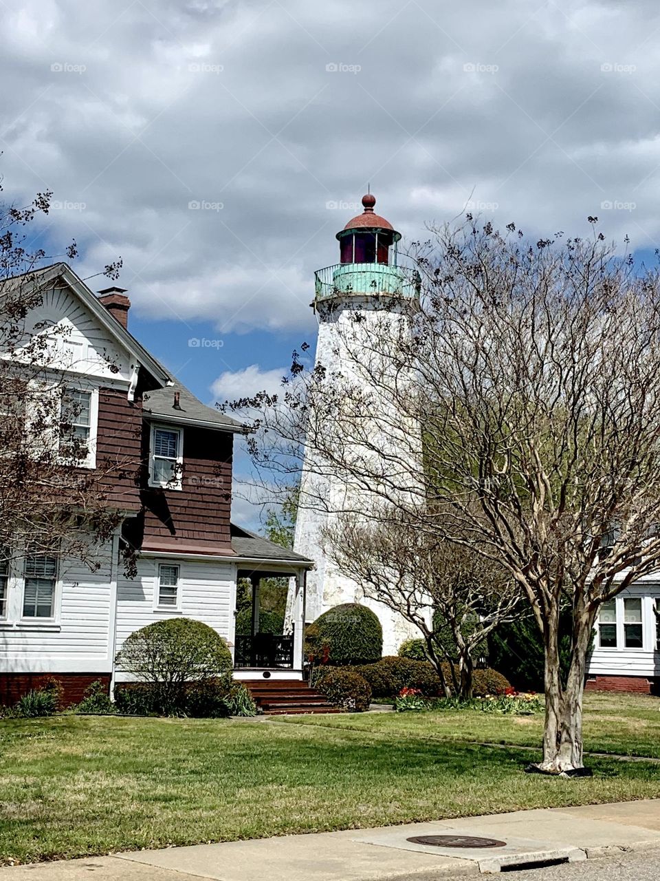 Point Comfort lighthouse 