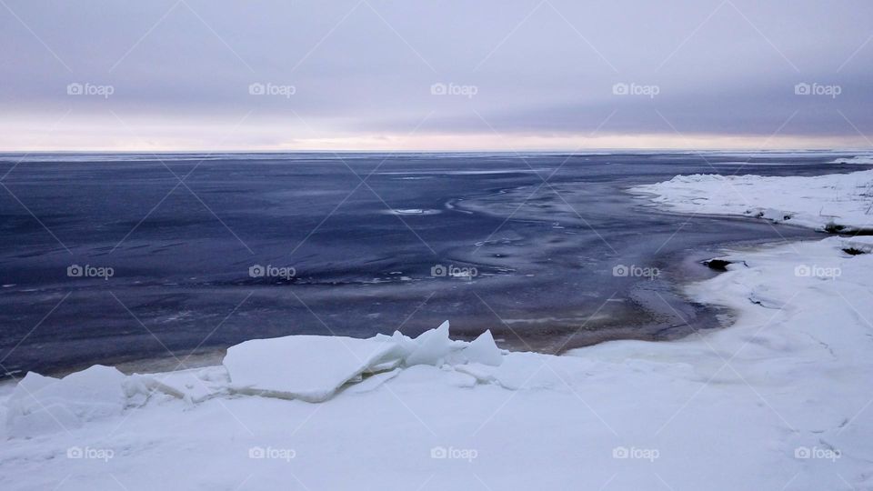 Winter seascape❄️