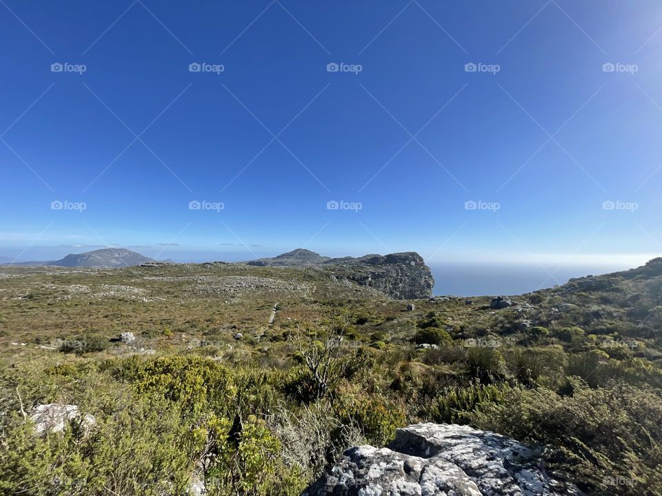 Nature calls my name. Top of mountain. 