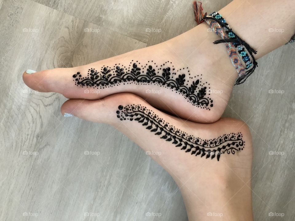 Henna design 