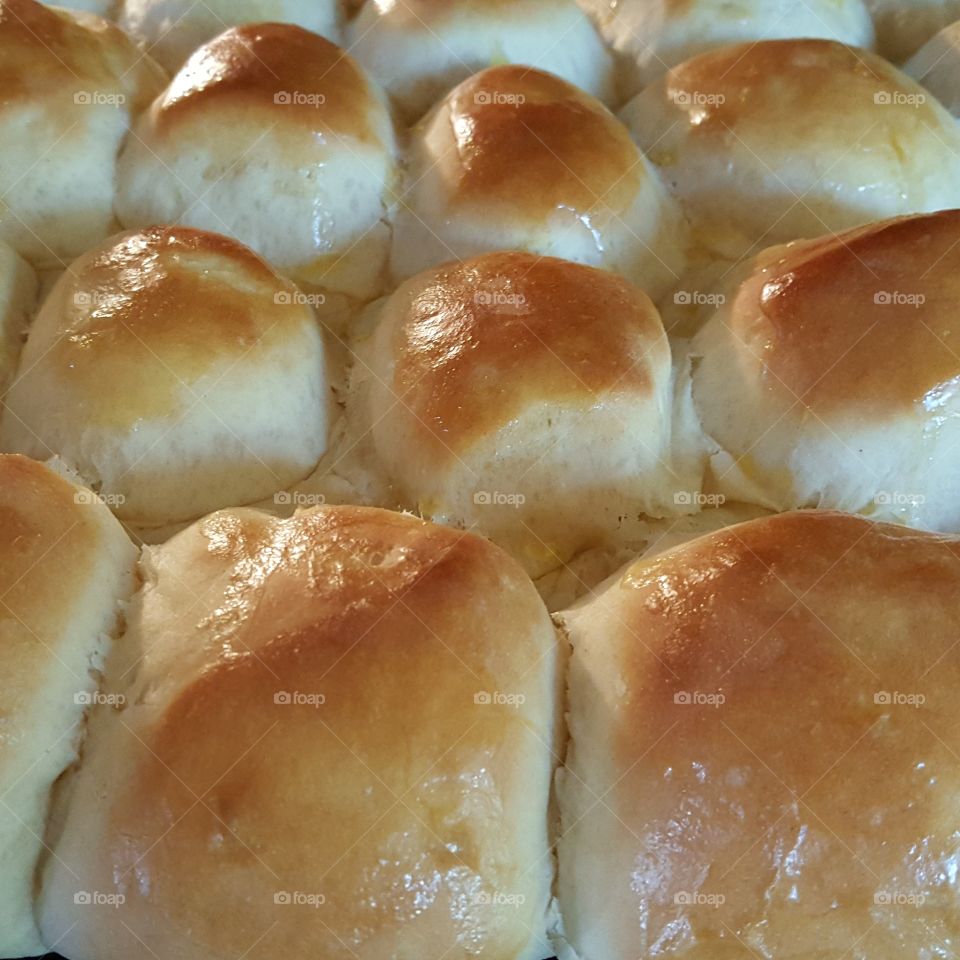buttery soft warm homemade dinner rolls.  home cooking for all occasions and holidays