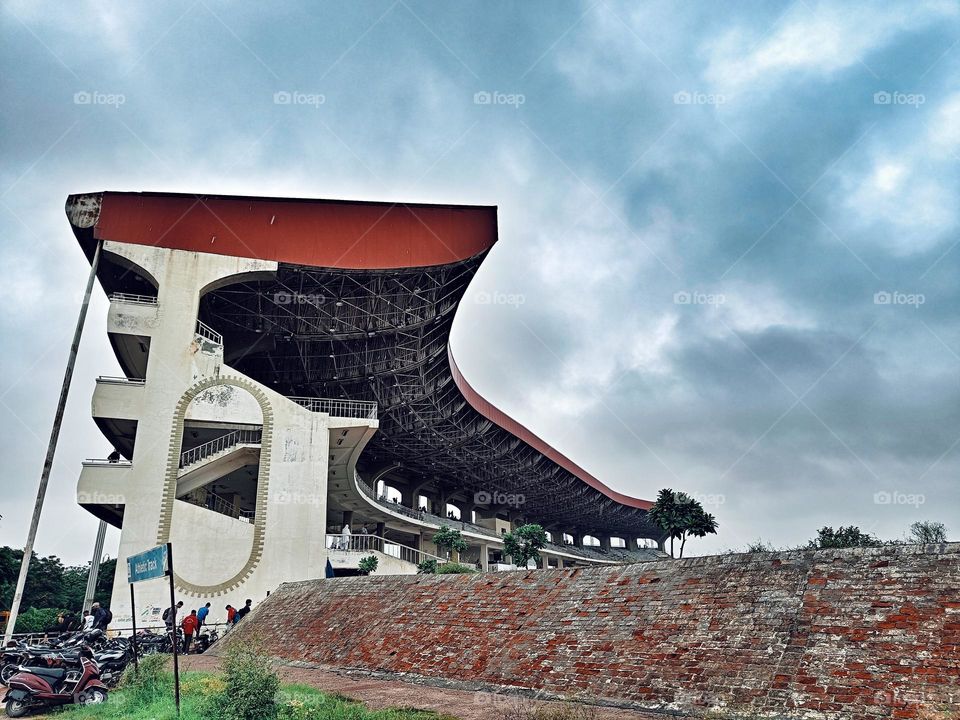 a view of stadium.