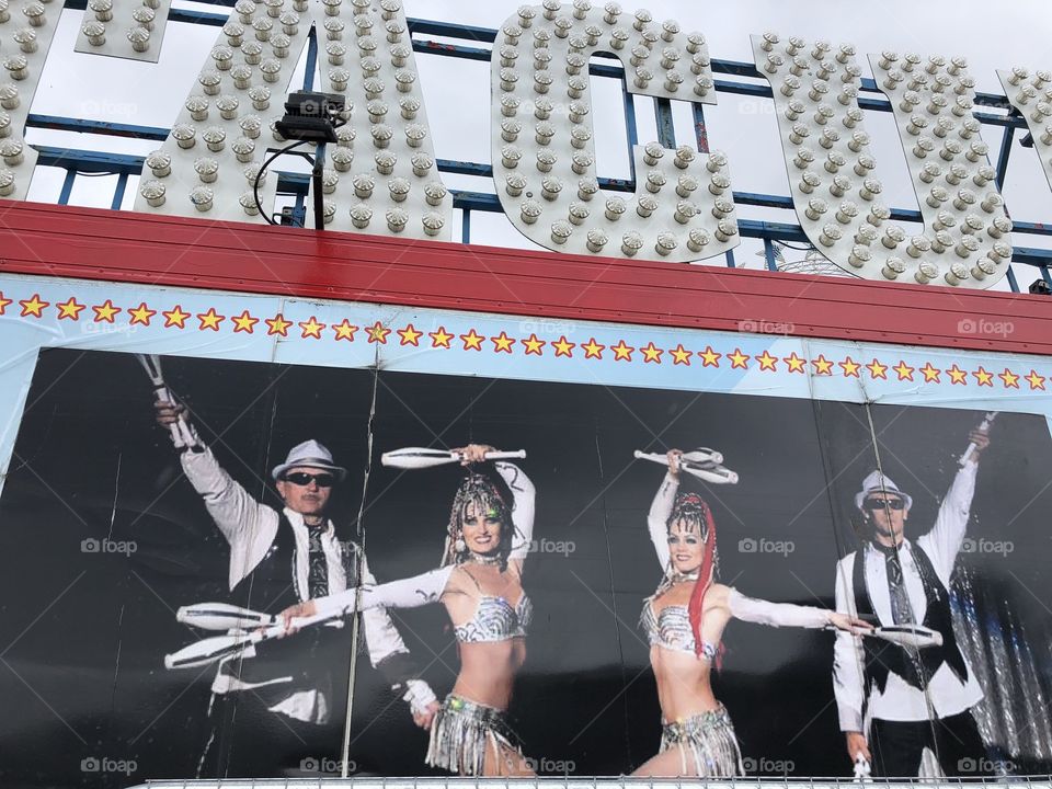 With the “Circus” in town the production team are keen to present for potential patrons, what a performance will bring.