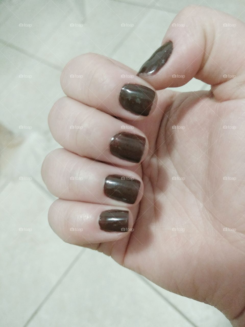 Brown Nail Polish