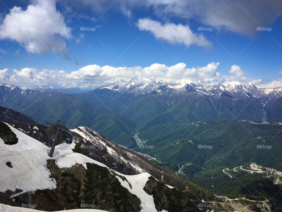 Mountains landscape 