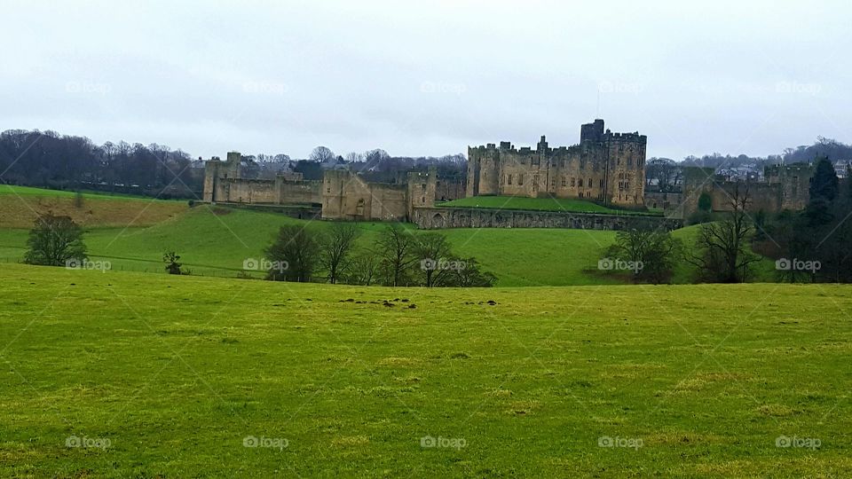 Alnwick Castle. where Harry Potter was filmed