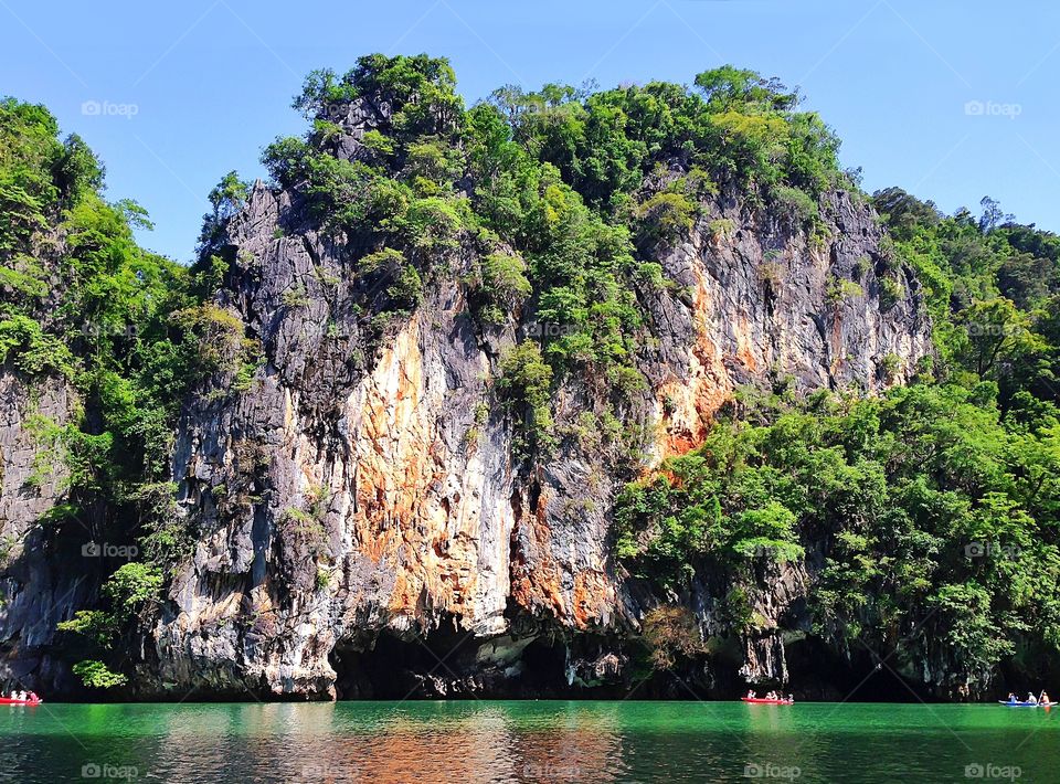 Tropical vacation in thailand