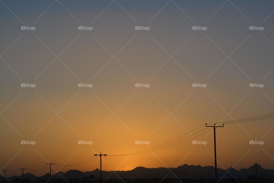 Sunsets are a magical sight