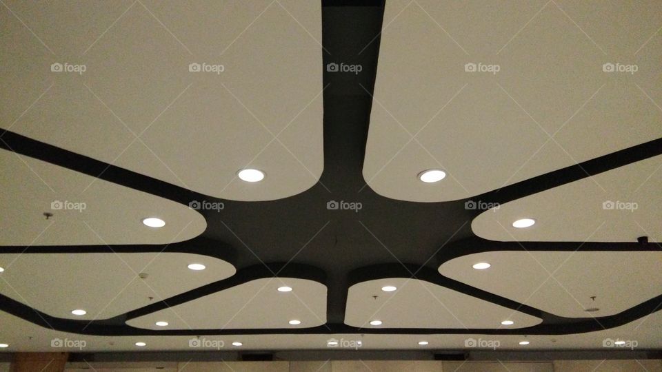 ceiling at the mall