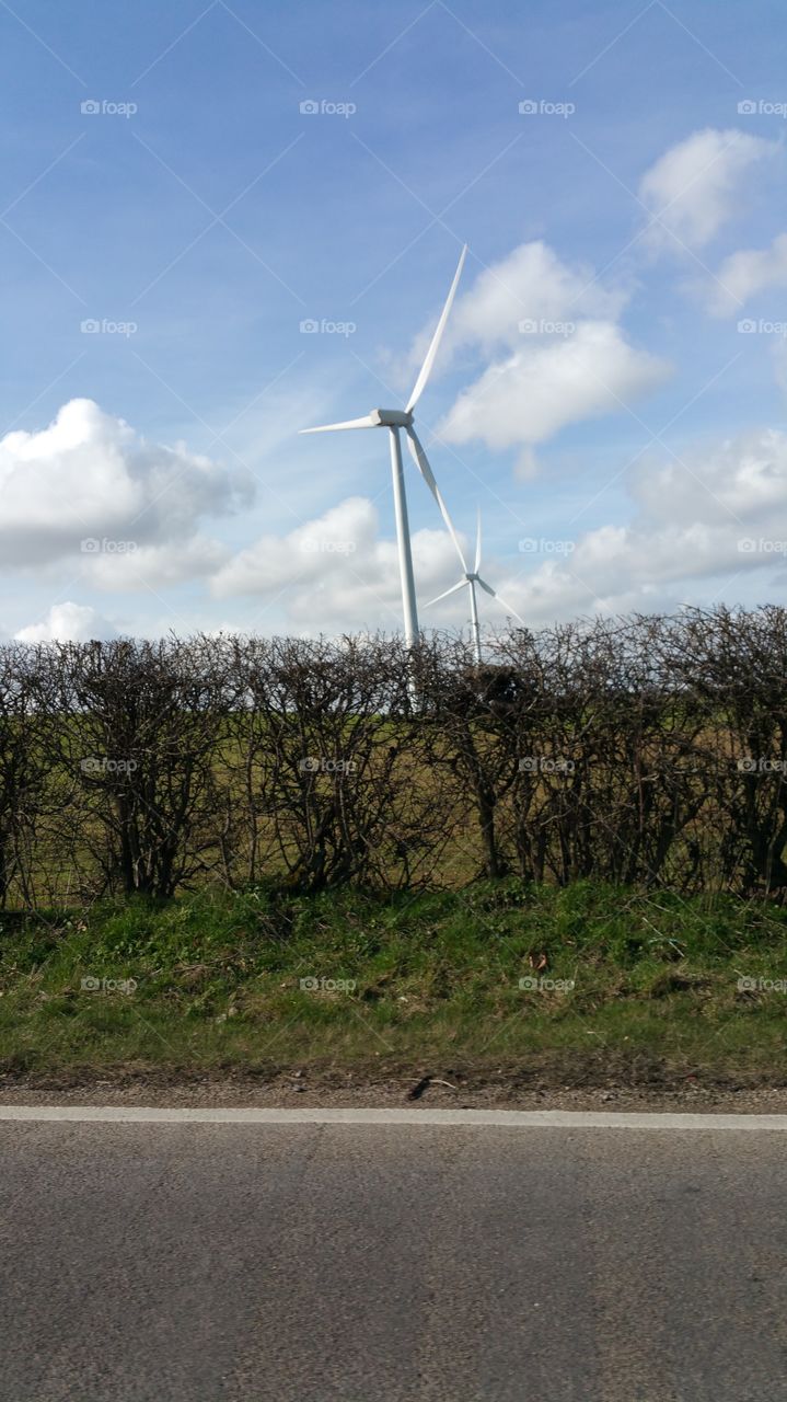 wind turbine. wind turbine