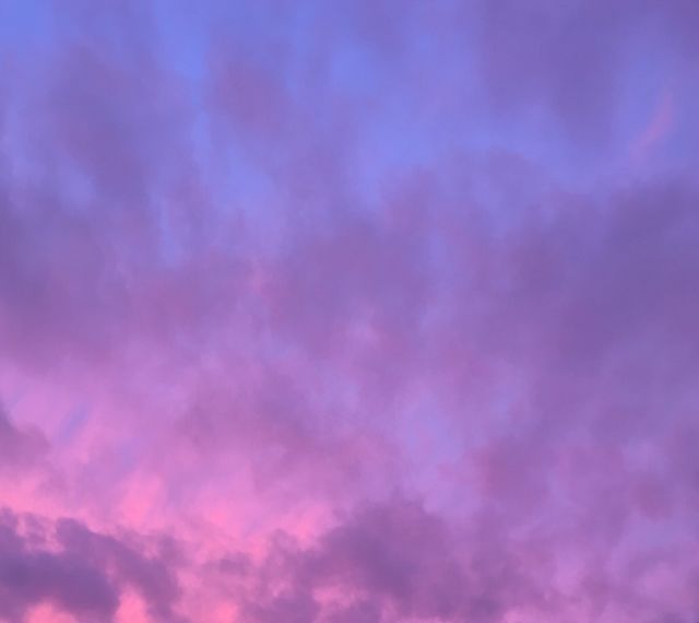 What a beautiful sky...