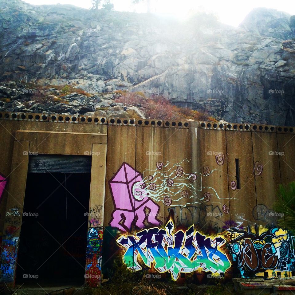 Graffiti tunnel 