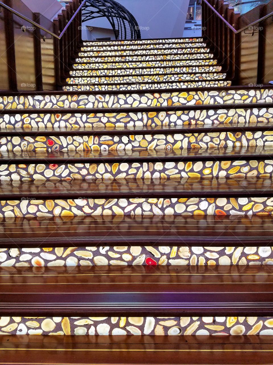 Seashell staircase