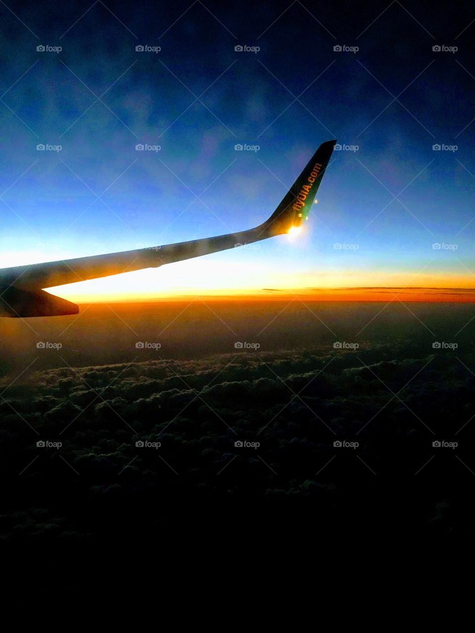 Самолёт#рассвет#утро#полёт
