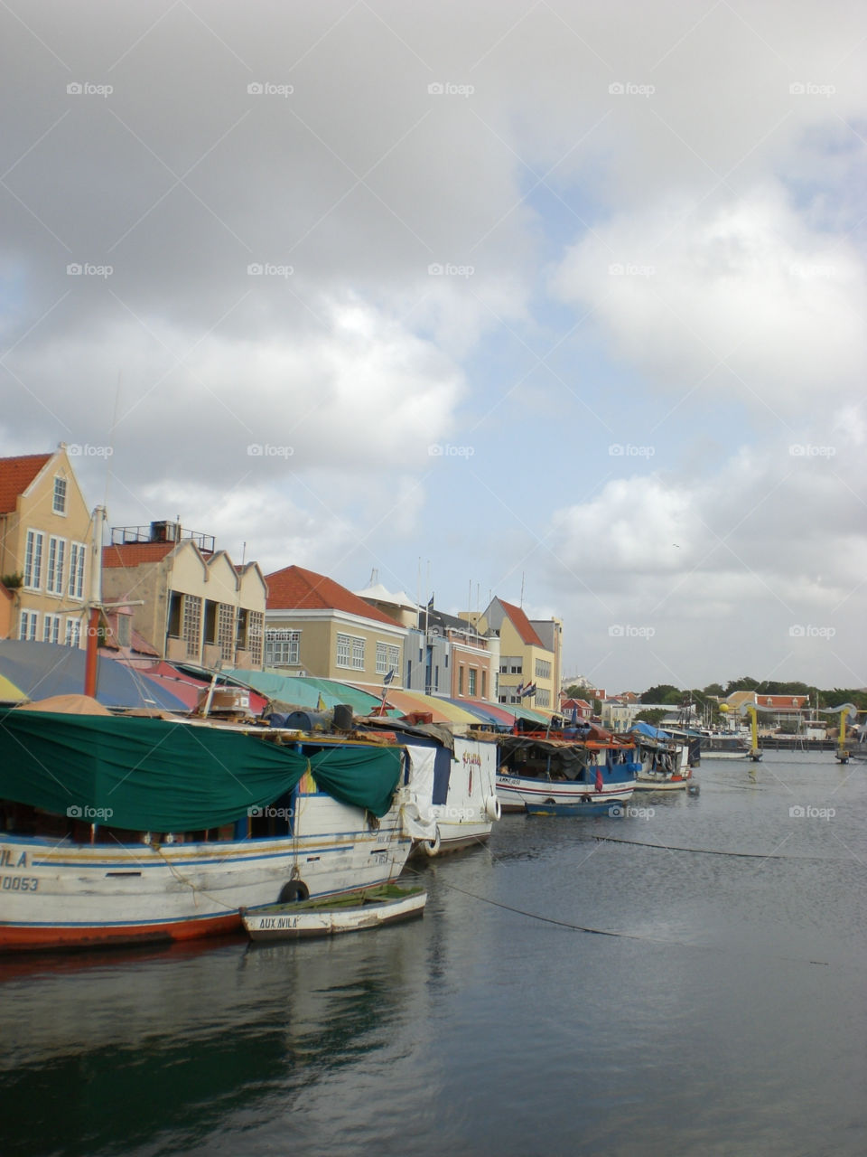 boat market curaçao island by trvldeb07