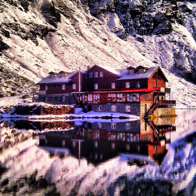 The cabin