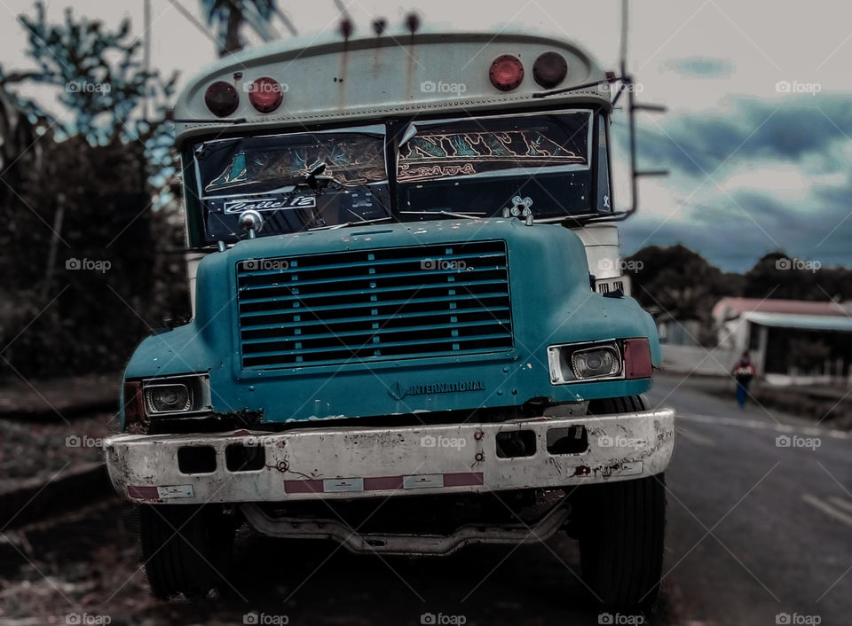 diablo Rojo, bus de Panamá