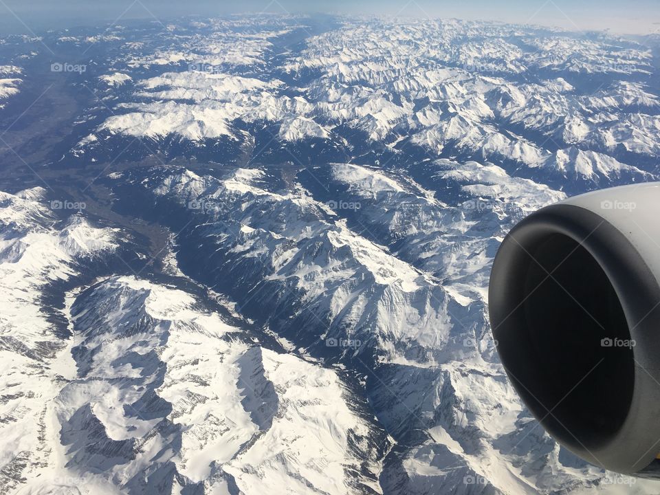 Snow, Mountain, Sky, Winter, Landscape