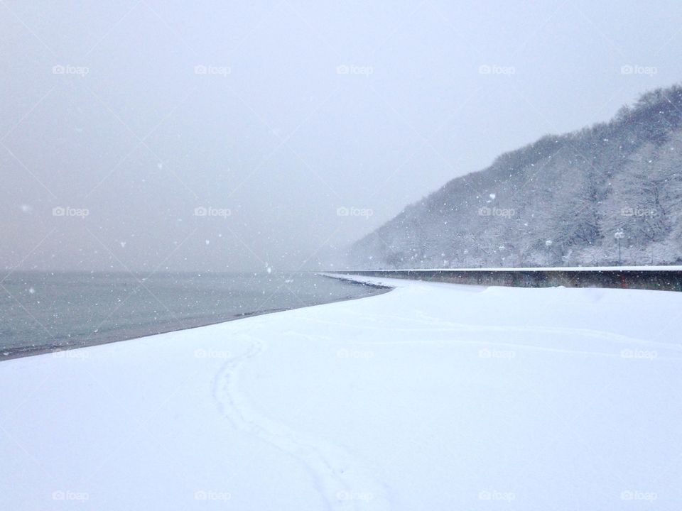 Snow, No Person, Landscape, Winter, Water