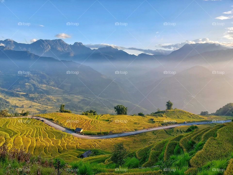 Autumn in Vietnam's border belt