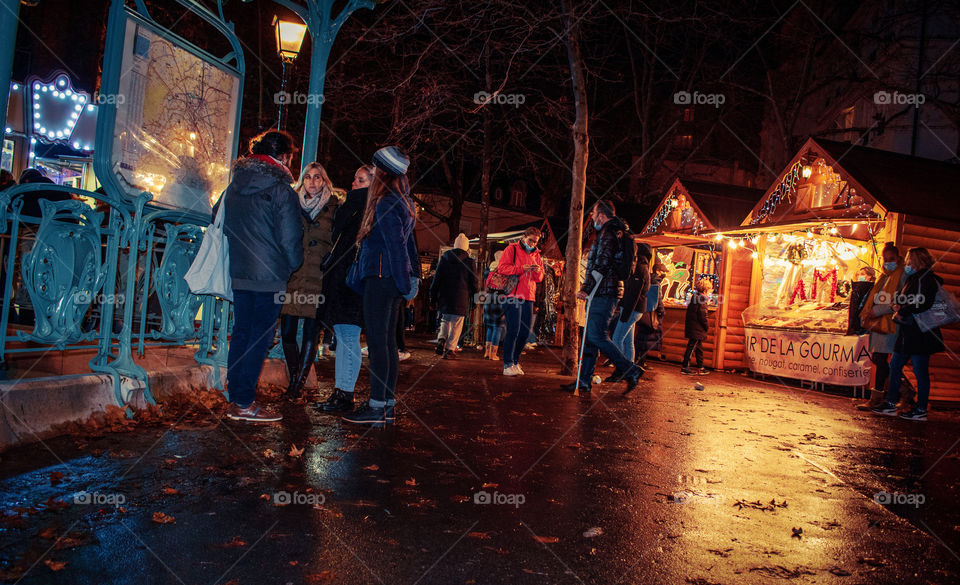 Christmas Market Montmartre 2021