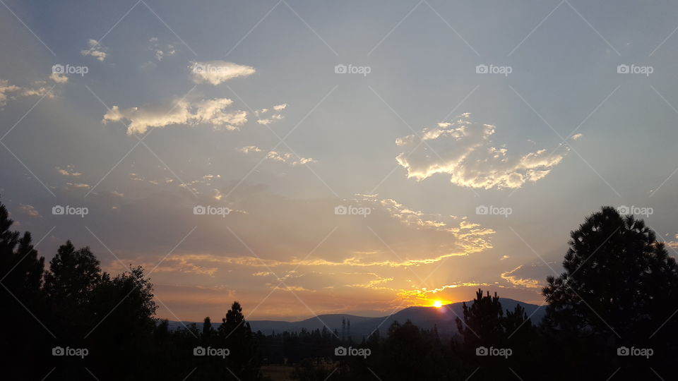 sunrise from front porch