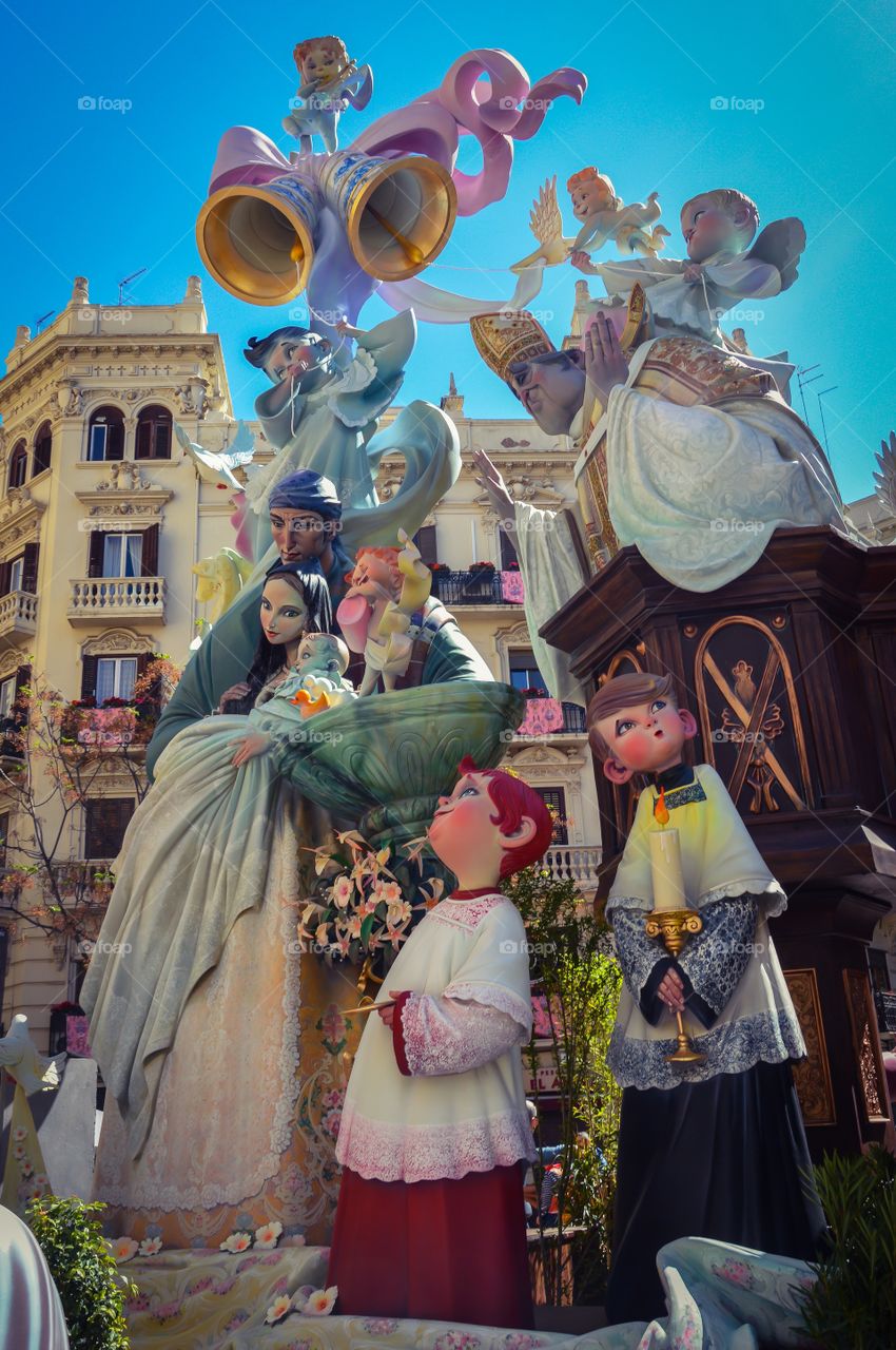 Falla Maestro Gozalbo - Conde Altea, Fallas 2017 (Valencia - Spain)