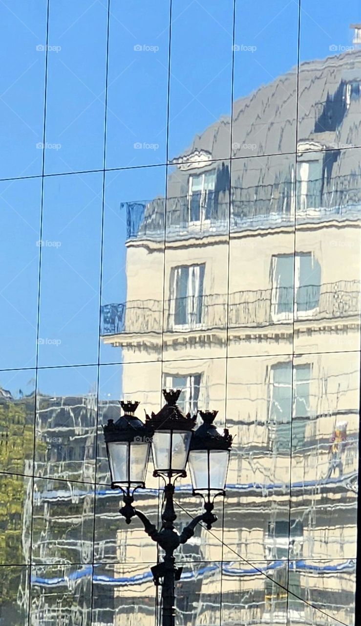 reflection in Paris
