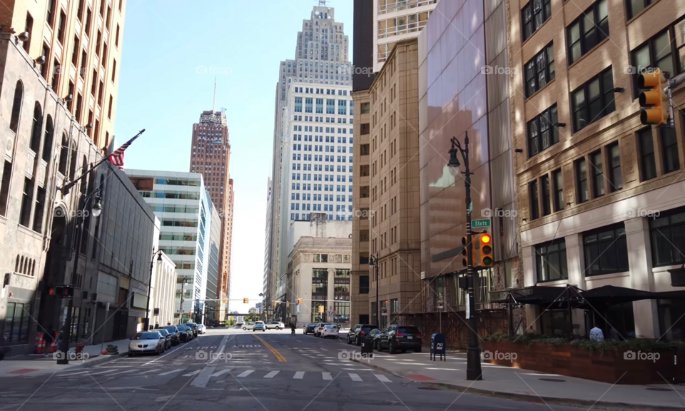 Downtown - Detroit Michigan