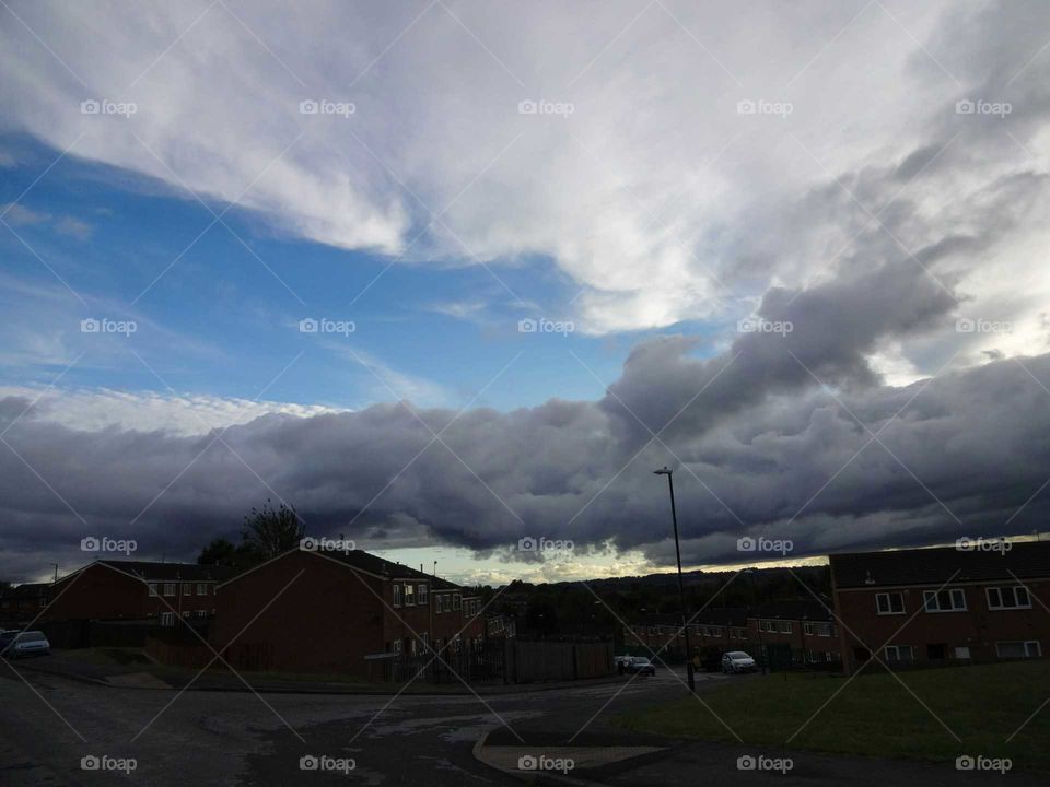 Incredible storm sky