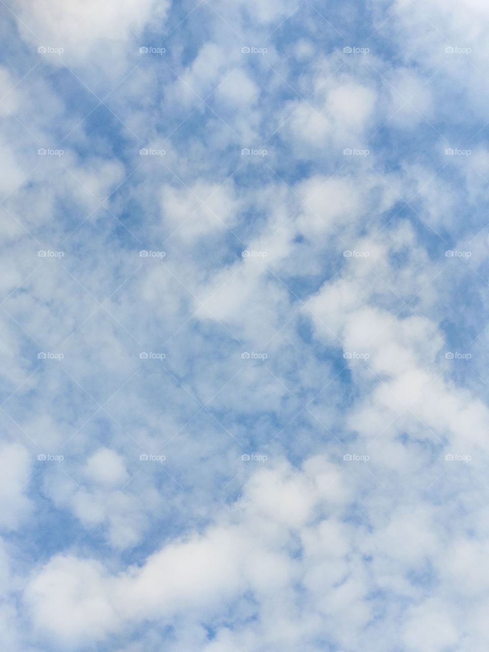 blue sky with white clouds
