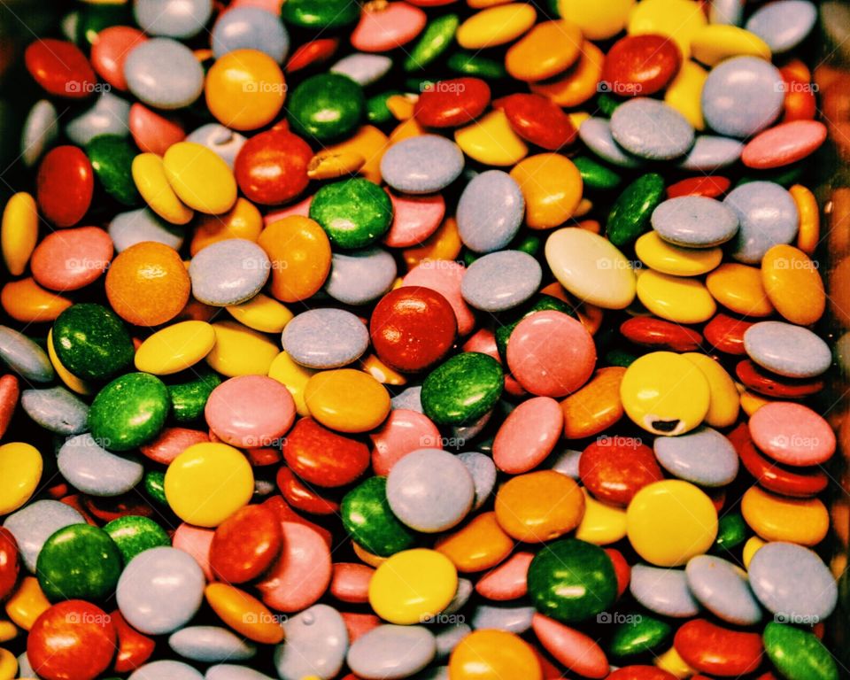 Candy in Colorful choises