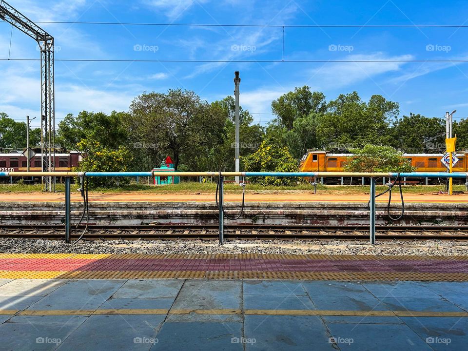 India - Railway - Natural day light 