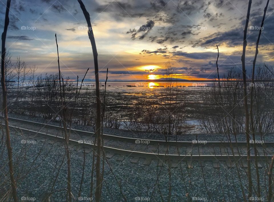 Alaska sunset 🌅 