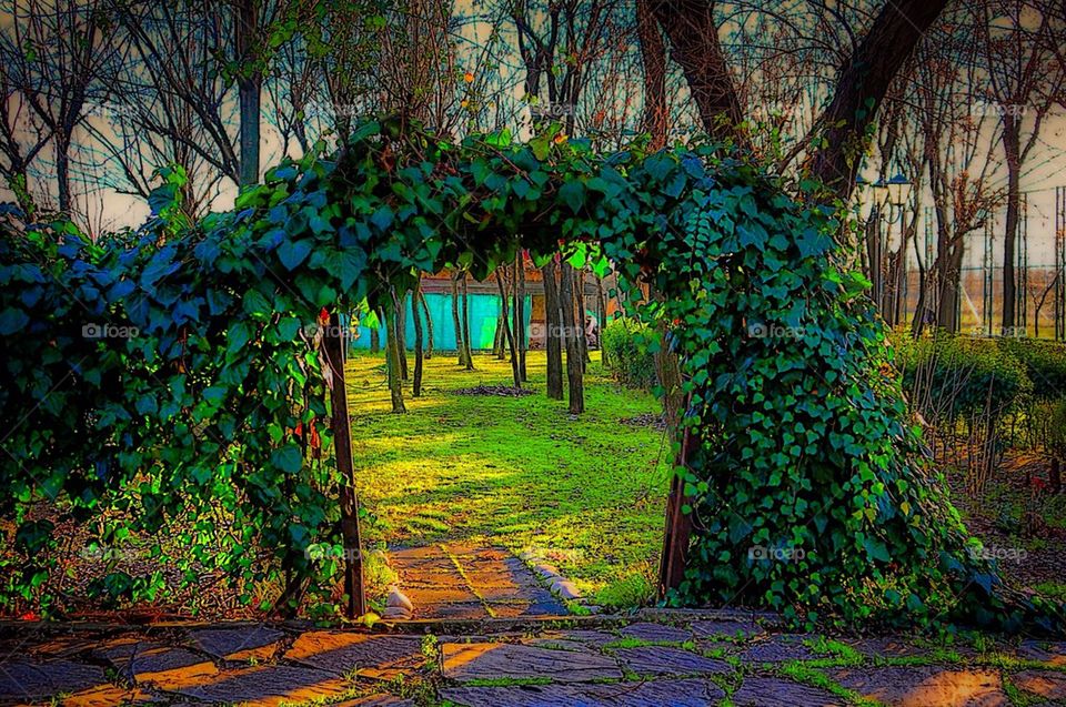 Leaf gate