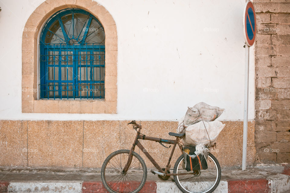 Close-up of bicycle