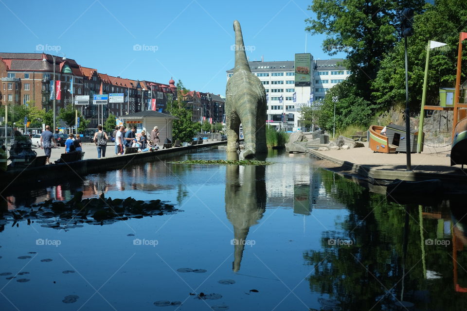 Water, City, Architecture, Building, River