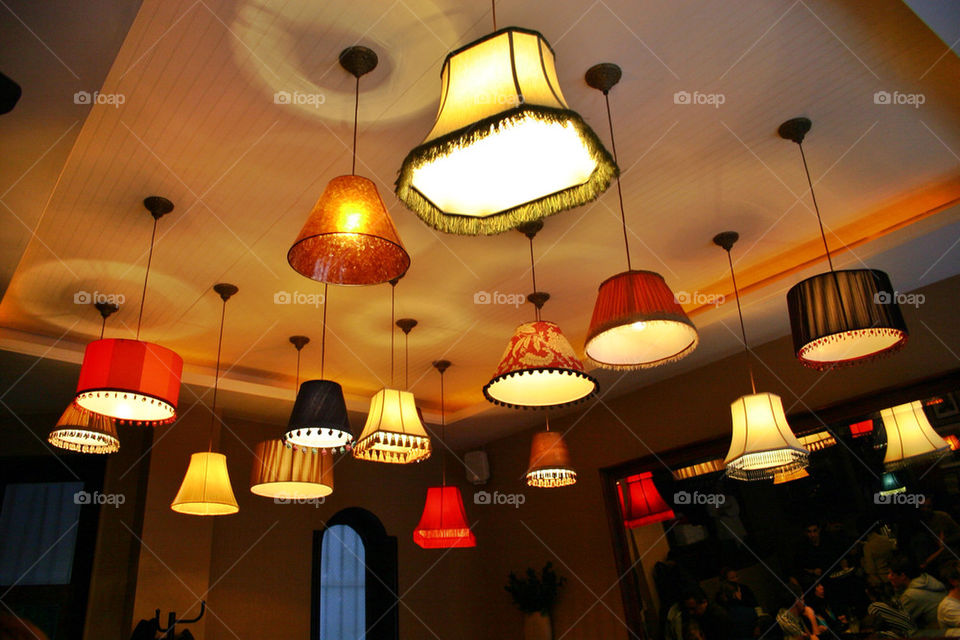 city restaurant classic lights by javidog